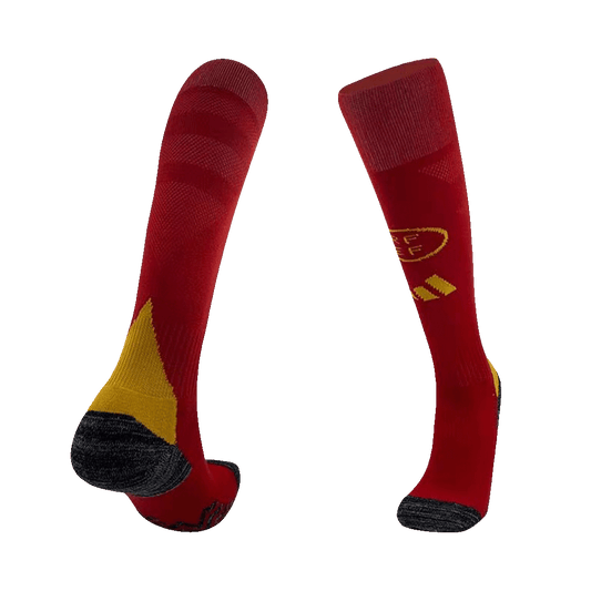 Spain Home Soccer Socks
