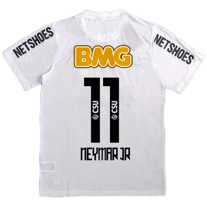Neymar Jr #11 Retro Santos FC Home Jersey 2011/12
