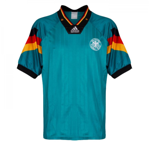 Völler #9 Retro Germany Away Jersey 1992