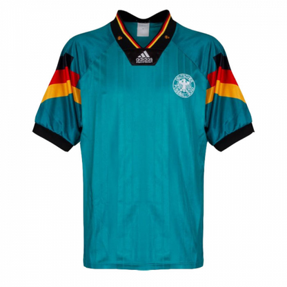 Völler #9 Retro Germany Away Jersey 1992