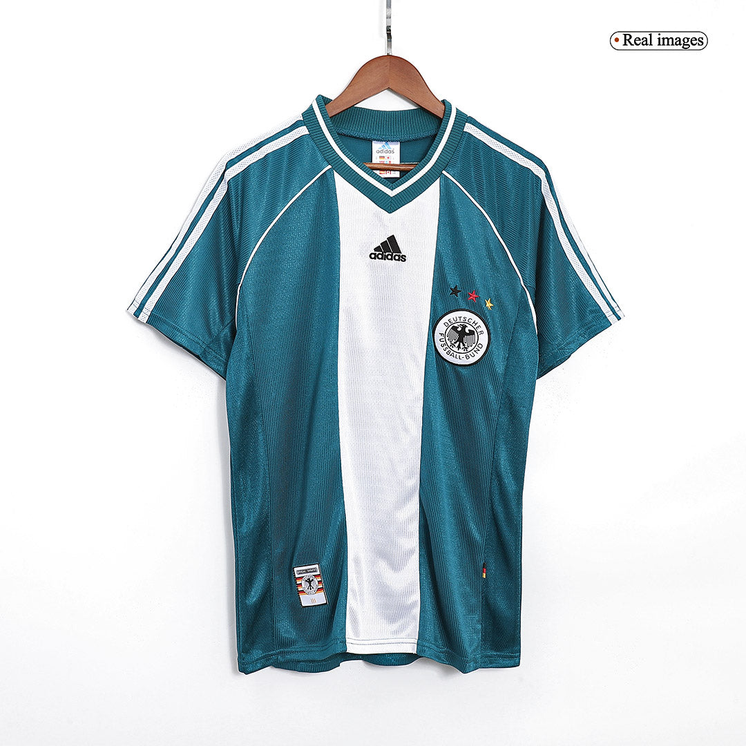 KLINSMANN #18 Germany Away Retro Jersey World Cup 1998