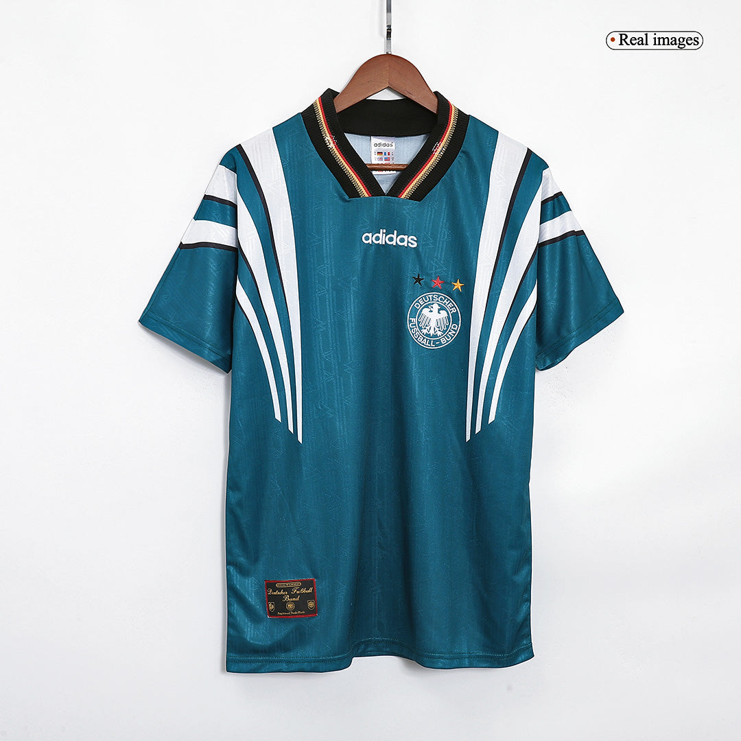 KLINSMANN #18 Retro Germany Away Jersey Euro Cup 1996