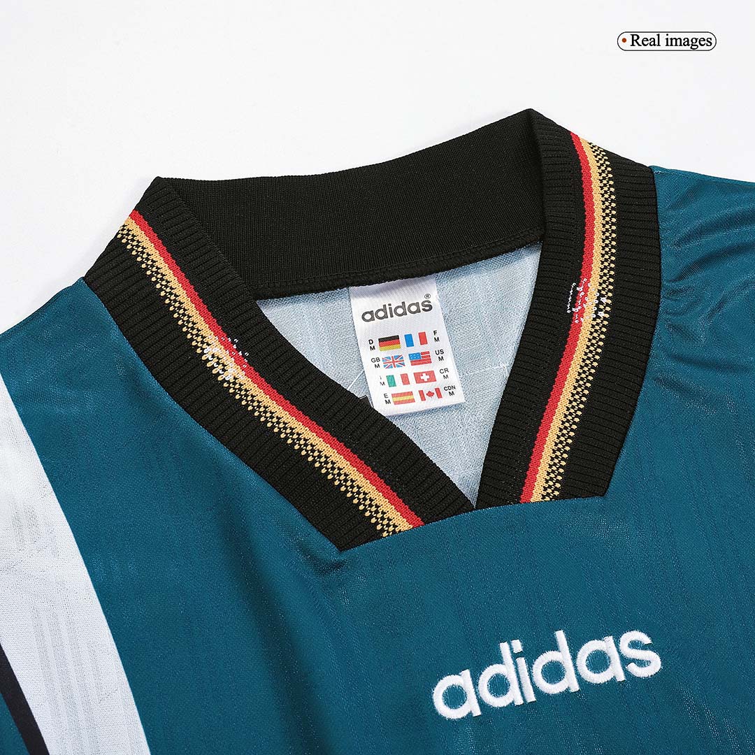 Möller #7 Retro Germany Away Jersey Euro Cup 1996