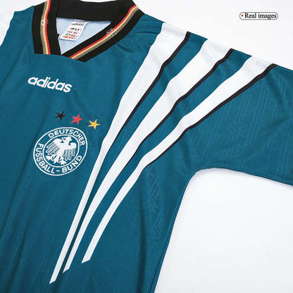 Möller #7 Retro Germany Away Jersey Euro Cup 1996