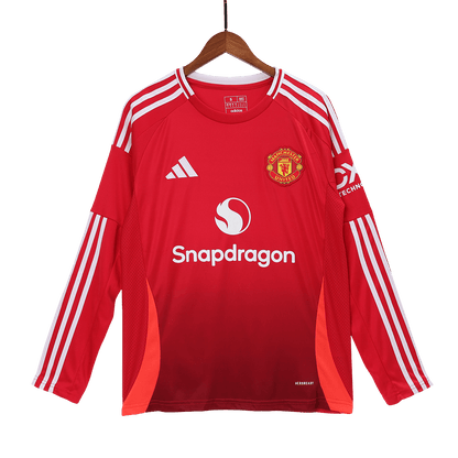 Manchester United Home Long Sleeve Jersey