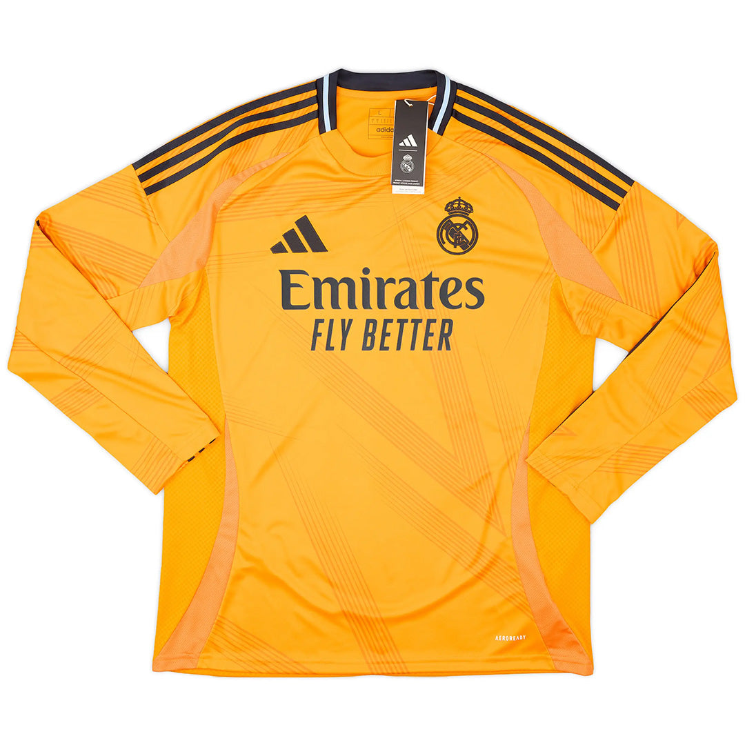 Real Madrid Away Long Sleeve Jersey