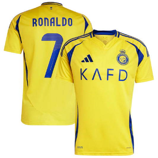 [Super Replica] RONALDO #7 Al Nassr Home Jersey - ACL Font
