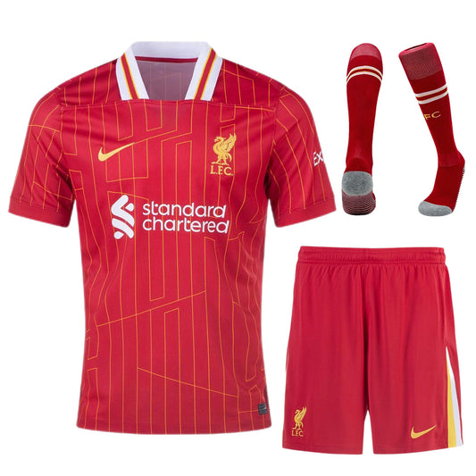 Liverpool Home Full Jersey Kit