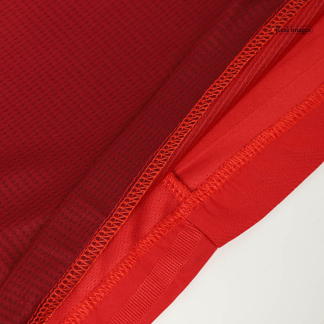 Manchester United Home Match Jersey+Shorts Kit Player Version