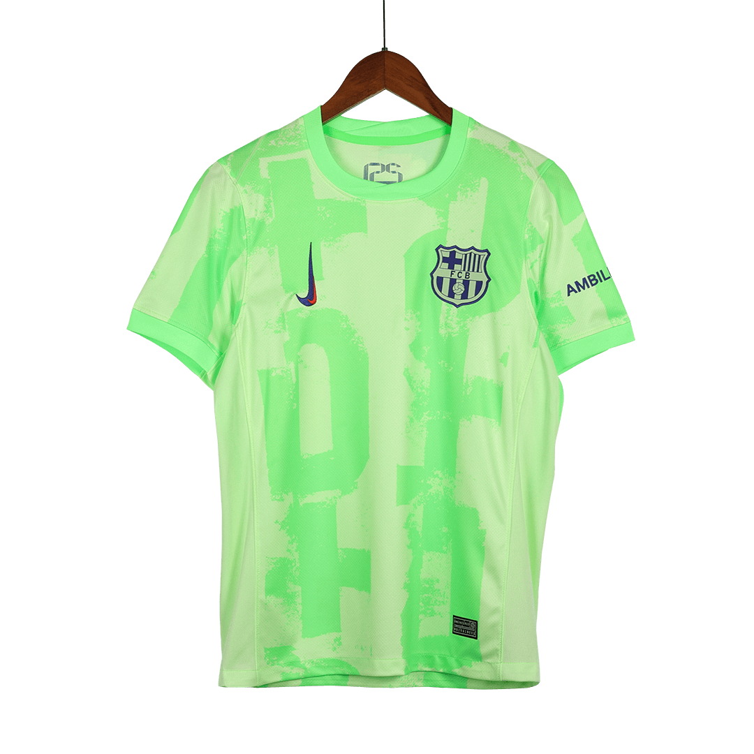 [Super Replica] Barcelona Third Spotify Logo Without Text Full Kit