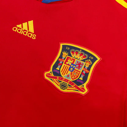 A. INIESTA #6 Retro Spain Home Jersey 2010