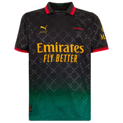 "PULISIC" #11 AC Milan Fourth Jersey