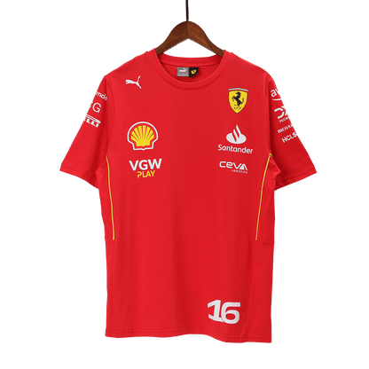 Scuderia Ferrari F1 Racing Team Charles Leclerc Driver T-Shirt