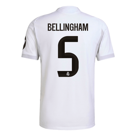 BELLINGHAM #5 Real Madrid Home Match Jersey Player Version 2025/26