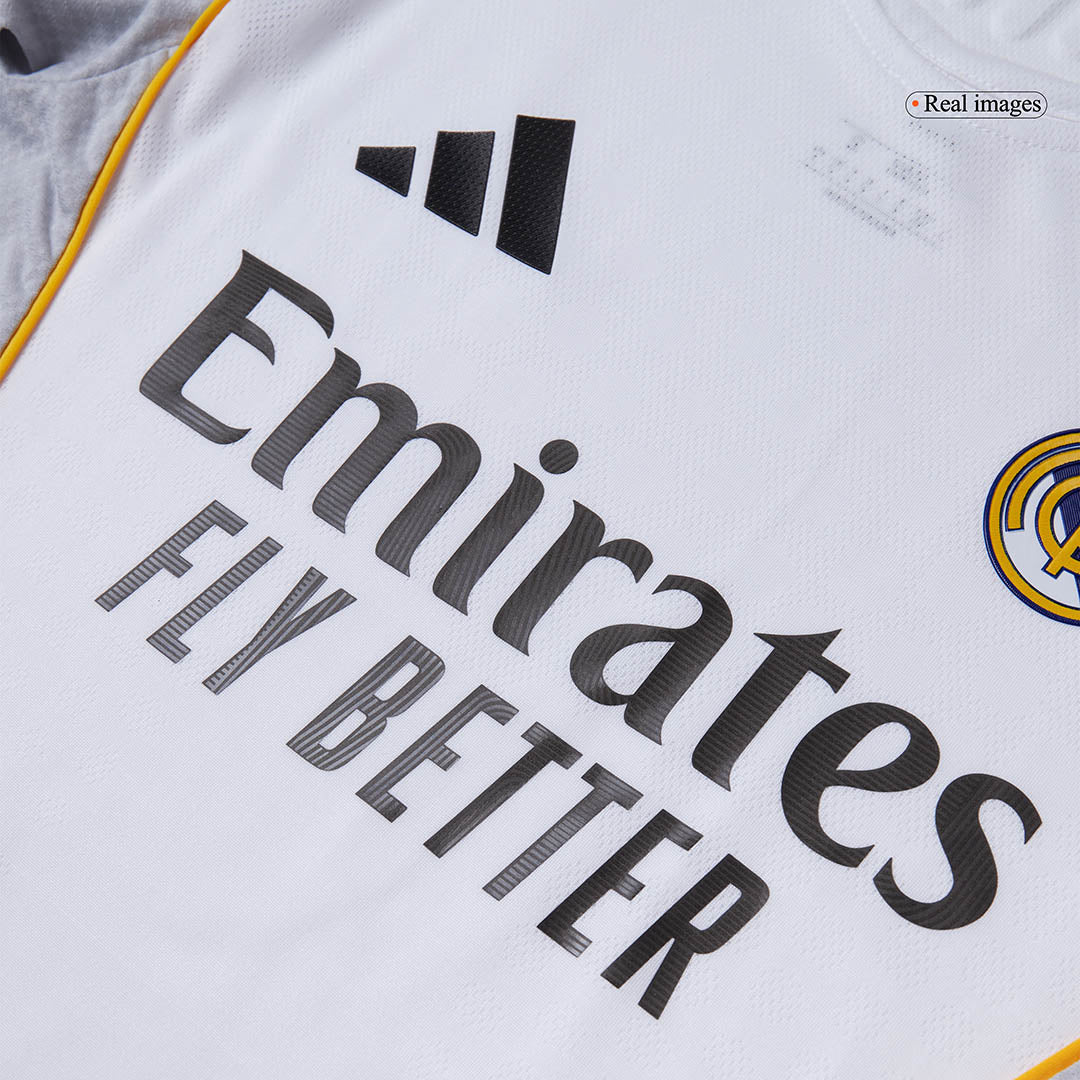 BELLINGHAM #5 Real Madrid Home Match Jersey Player Version 2025/26