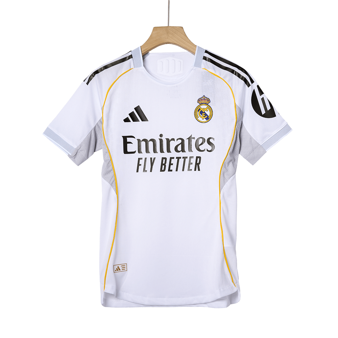 BELLINGHAM #5 Real Madrid Home Match Jersey Player Version 2025/26