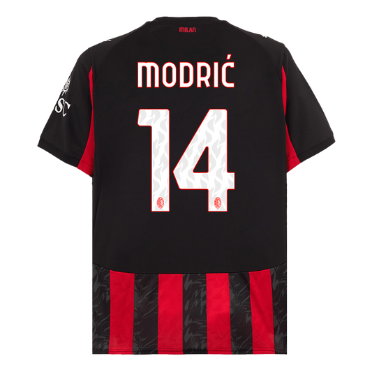 MODRIĆ #14 AC Milan Home Jersey 2025/26 - [Super Replica]