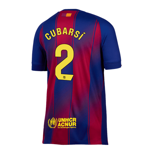 CUBARSÍ #2 Barcelona Home Jersey 2025/26