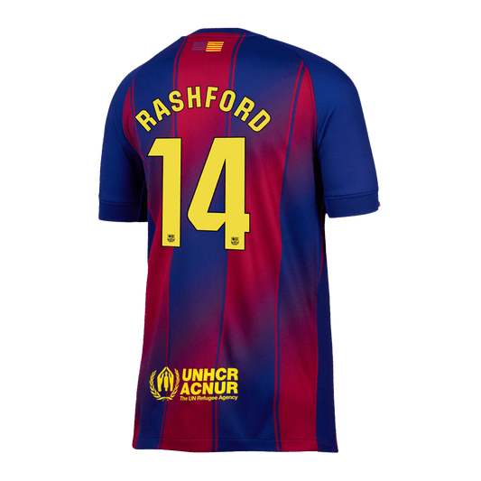 RASHFORD #14 Barcelona Home Jersey 2025/26