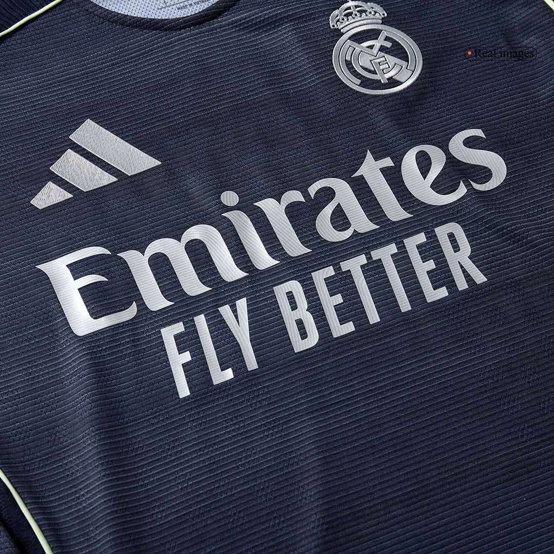 BELLINGHAM #5 Real Madrid Away Match Jersey Player Version 2025/26
