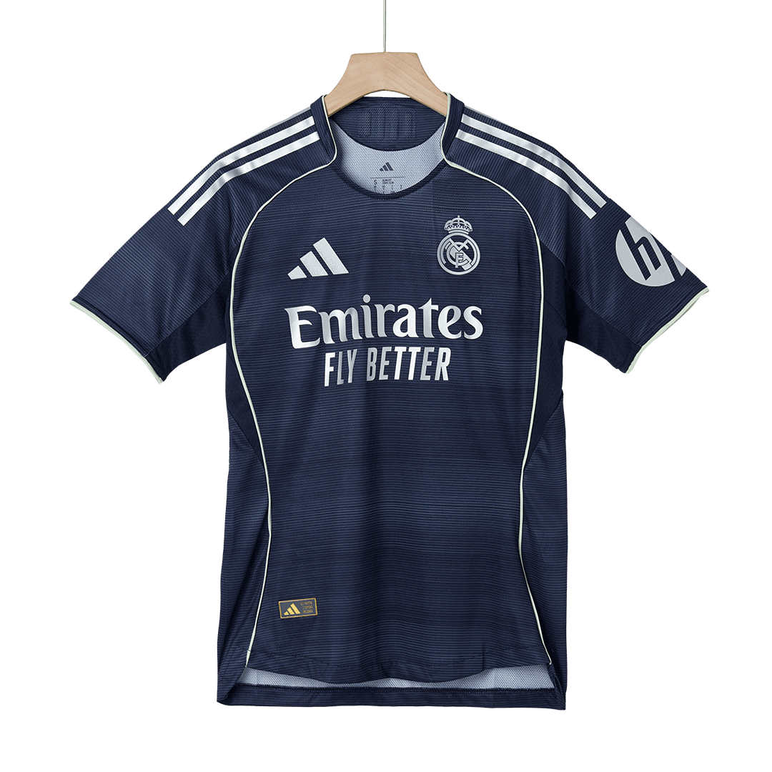 BELLINGHAM #5 Real Madrid Away Match Jersey Player Version 2025/26
