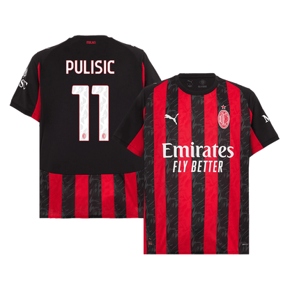 PULISIC #11 AC Milan Home Jersey 2025/26 - [Super Replica]
