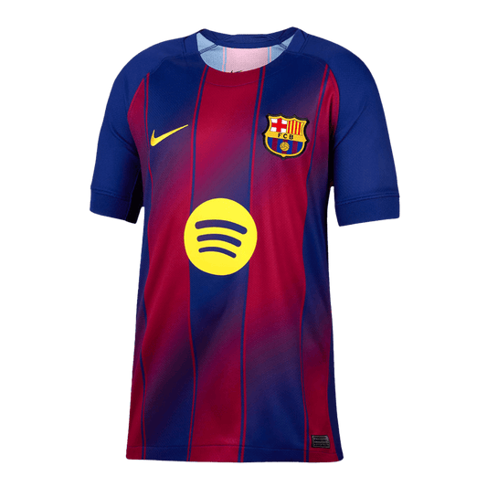 F.DE JONG #21 Barcelona Home Jersey 2025/26 - UCL