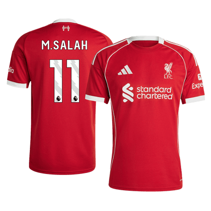 M.SALAH #11 Liverpool Home Jersey 2025/26