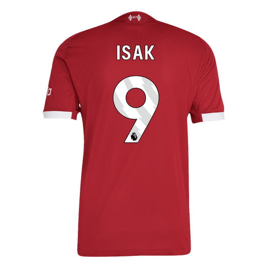 ISAK #9 Liverpool Home Match Jersey Player Version 2025/26