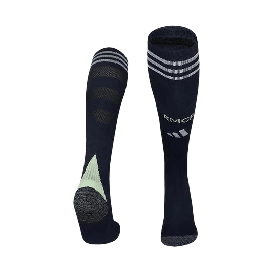 Kids Real Madrid Away Soccer Socks - Navy 2025/26