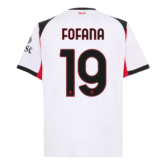 FOFANA #19 AC Milan Away Jersey 2025/26