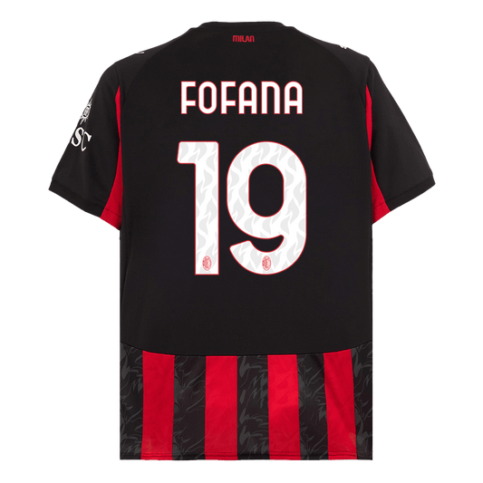 FOFANA #19 AC Milan Home Jersey 2025/26 - [Super Replica]