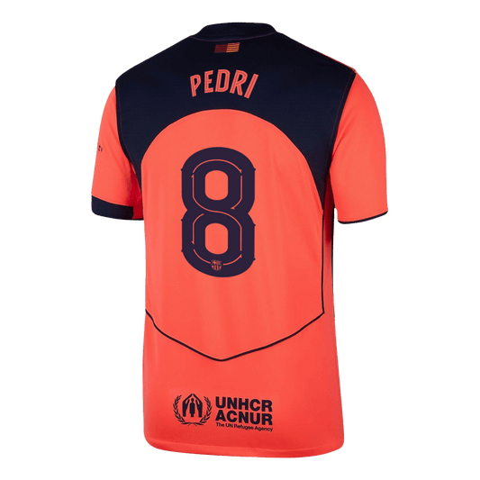 PEDRI #8 Barcelona Third Jersey 2025/26