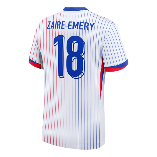 ZAIRE-EMERY #18 France Away Jersey
