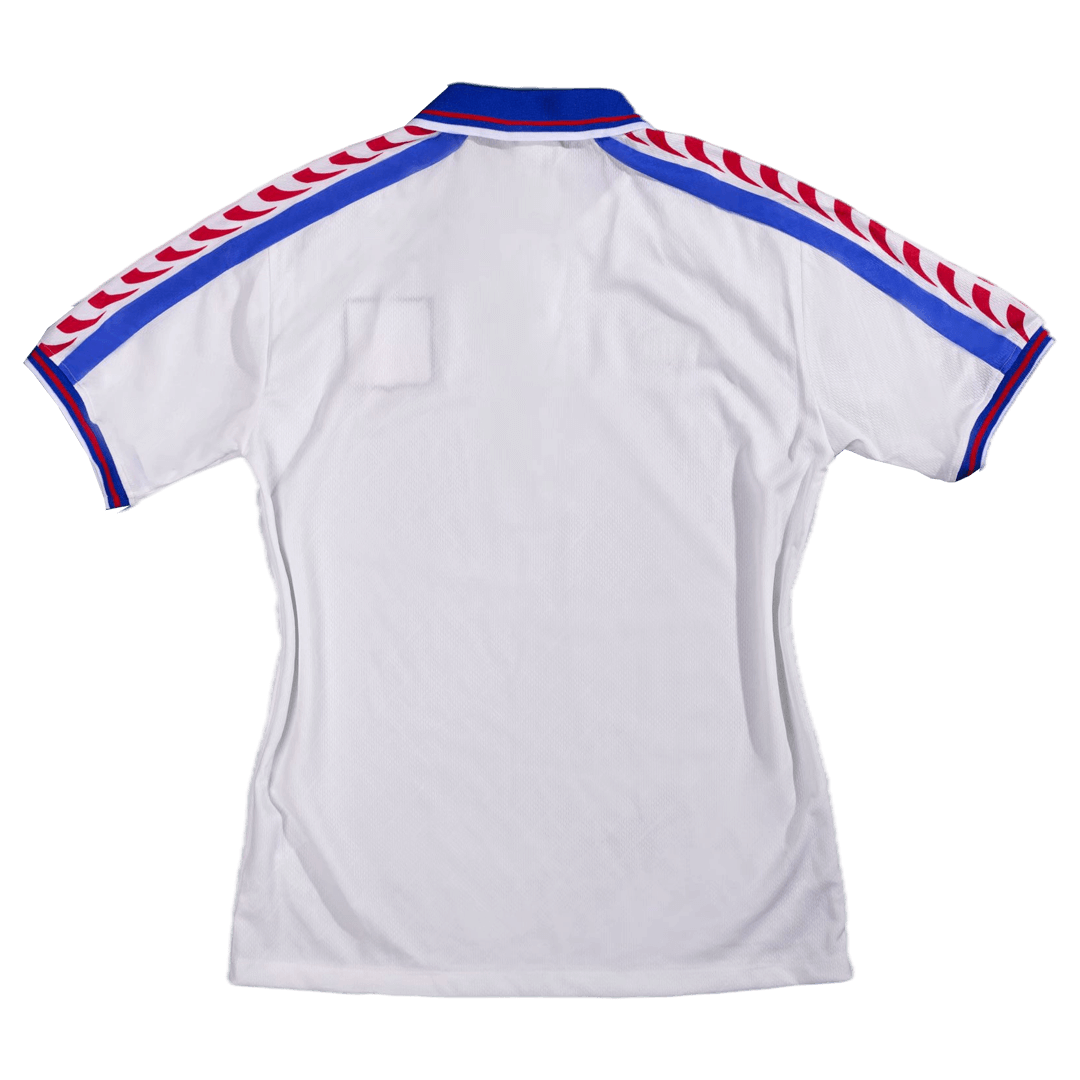 Nedved #4 Retro Czech Republic Away Jersey 1996