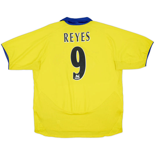 REYES #9 Retro Arsenal Away Jersey 2003/04