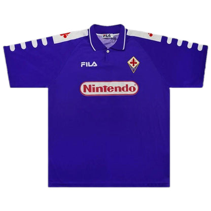 Rui Costa #10 Retro Fiorentina Home Jersey 1998/99