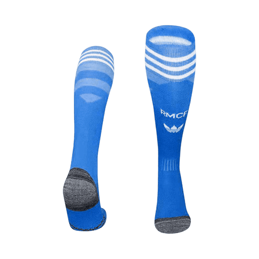 Kids Real Madrid Third Soccer Socks - Blue 2025/26