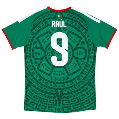 Raúl #9 Mexico Home Match Jersey Player Version World Cup 2026