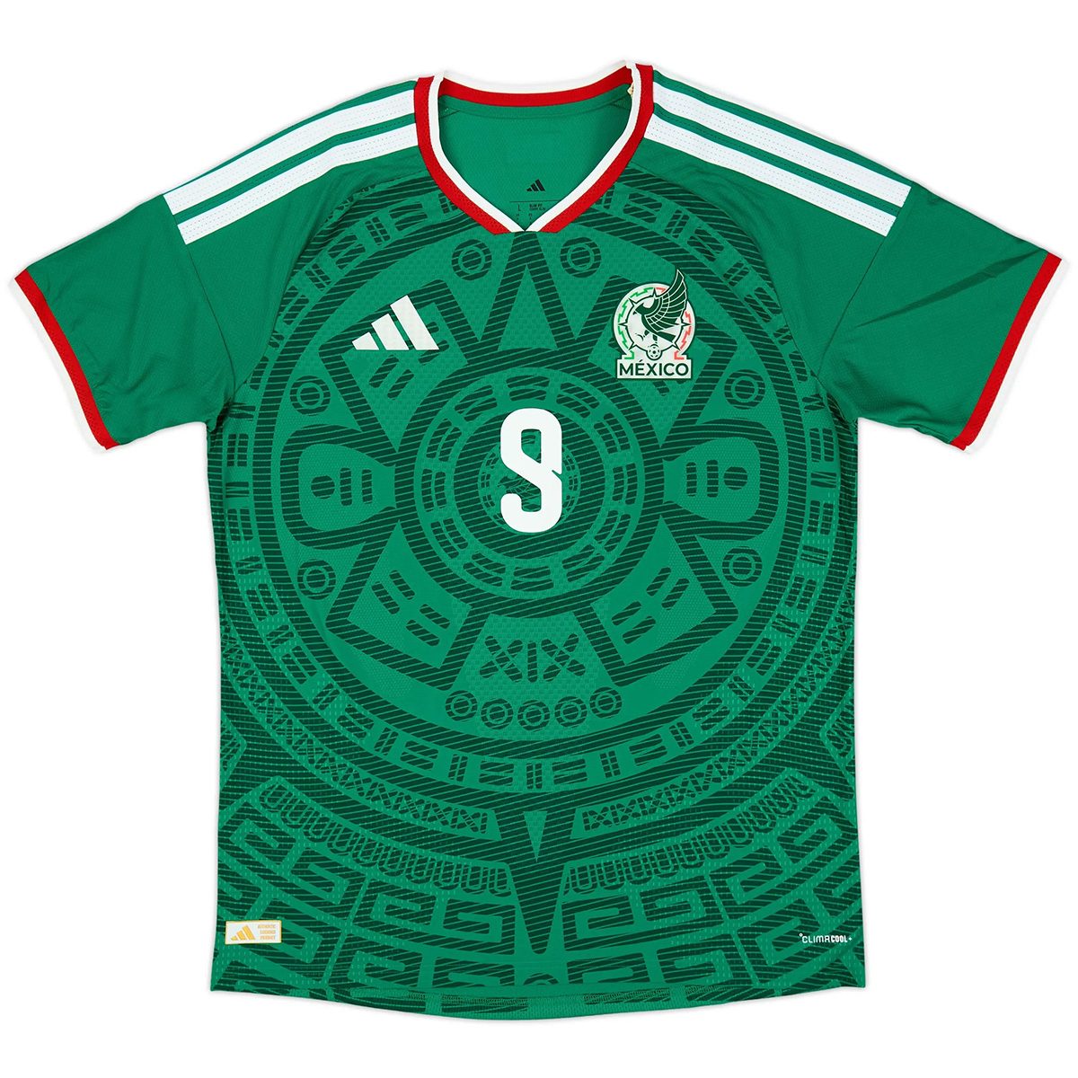 S.Giménez #11 Mexico Home Match Jersey Player Version World Cup 2026