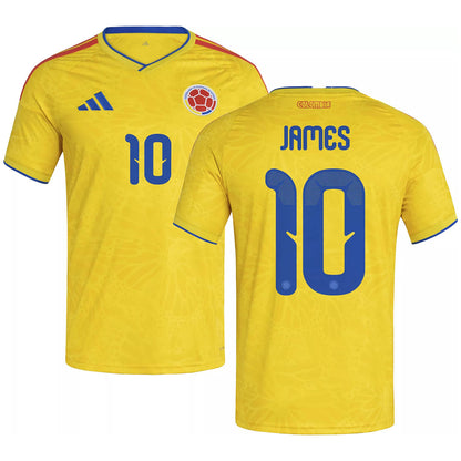 James #10 Colombia Home Jersey World Cup 2026