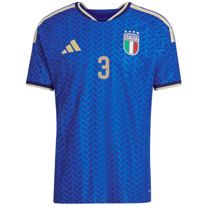 DIMARCO #3 Italy Home Match Jersey Player Version World Cup 2026