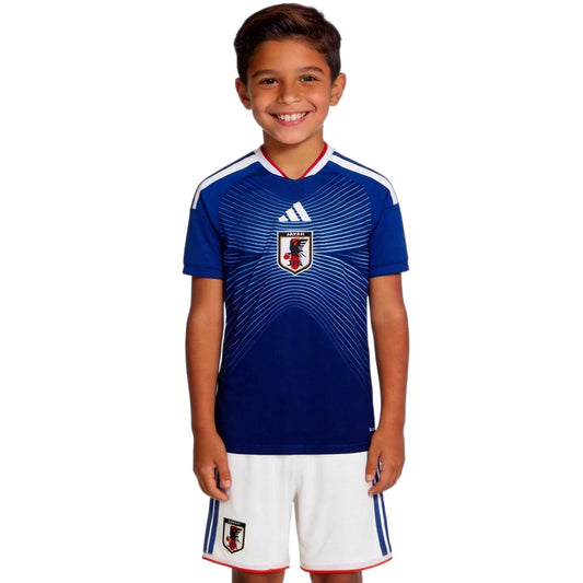 Kids Japan Home Jersey Kit World Cup 2026
