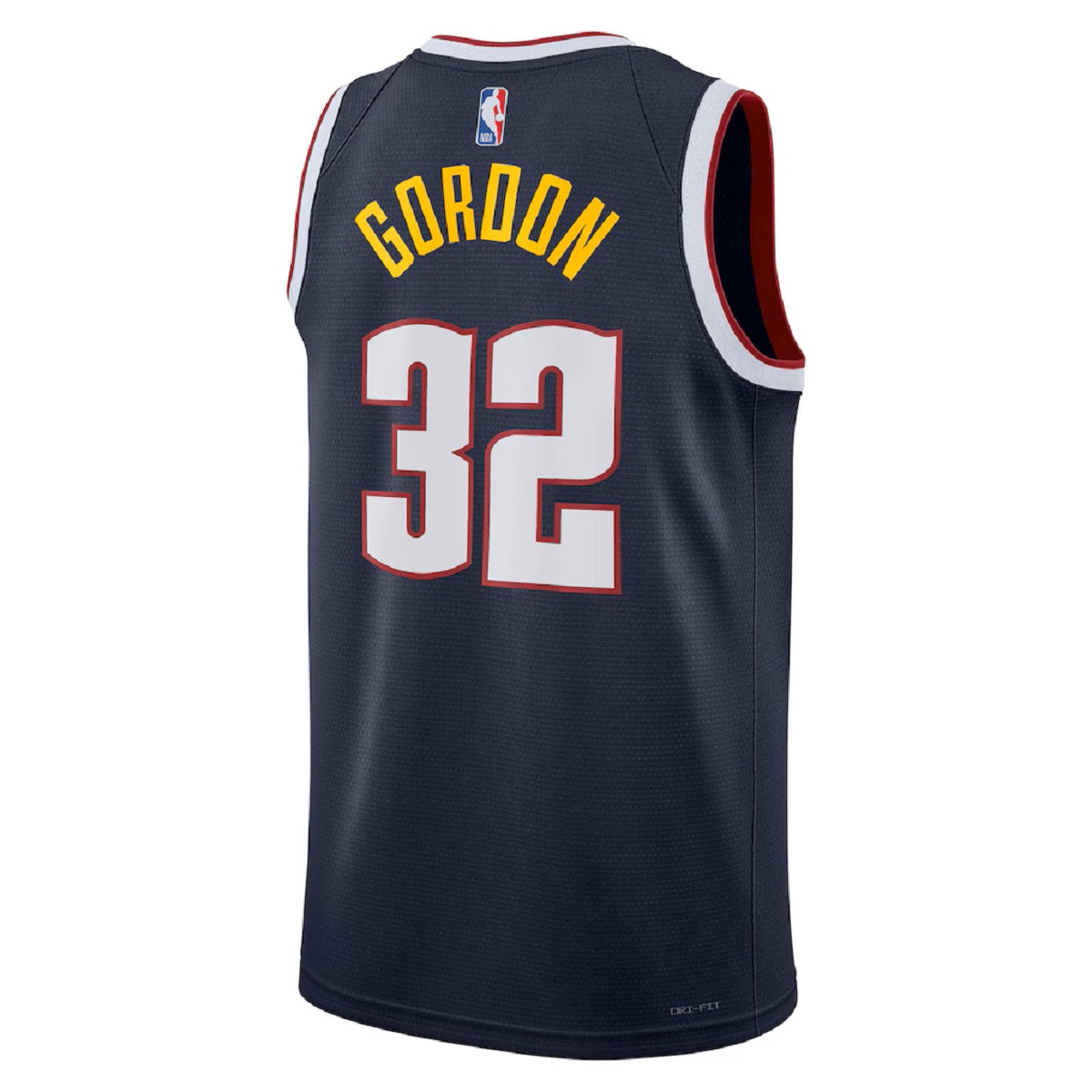 Unisex Denver Nuggets Aaron Gordon #32 Navy Swingman Jersey - Icon Edition