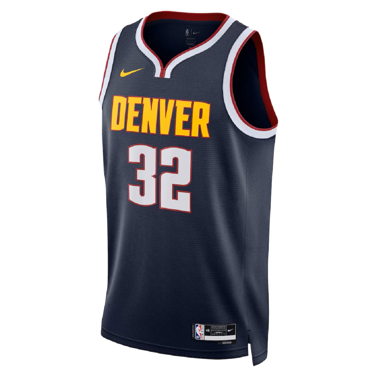 Unisex Denver Nuggets Aaron Gordon #32 Navy Swingman Jersey - Icon Edition