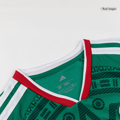 Kids Mexico Home Jersey Full Kit World Cup 2026