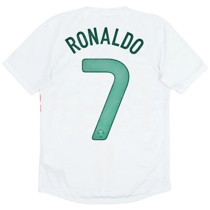 Ronaldo #7 Retro Portugal Away Jersey 2012