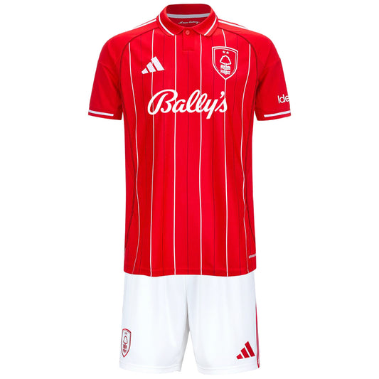 Kids Nottingham Forest Home Jersey Kit 2025/26