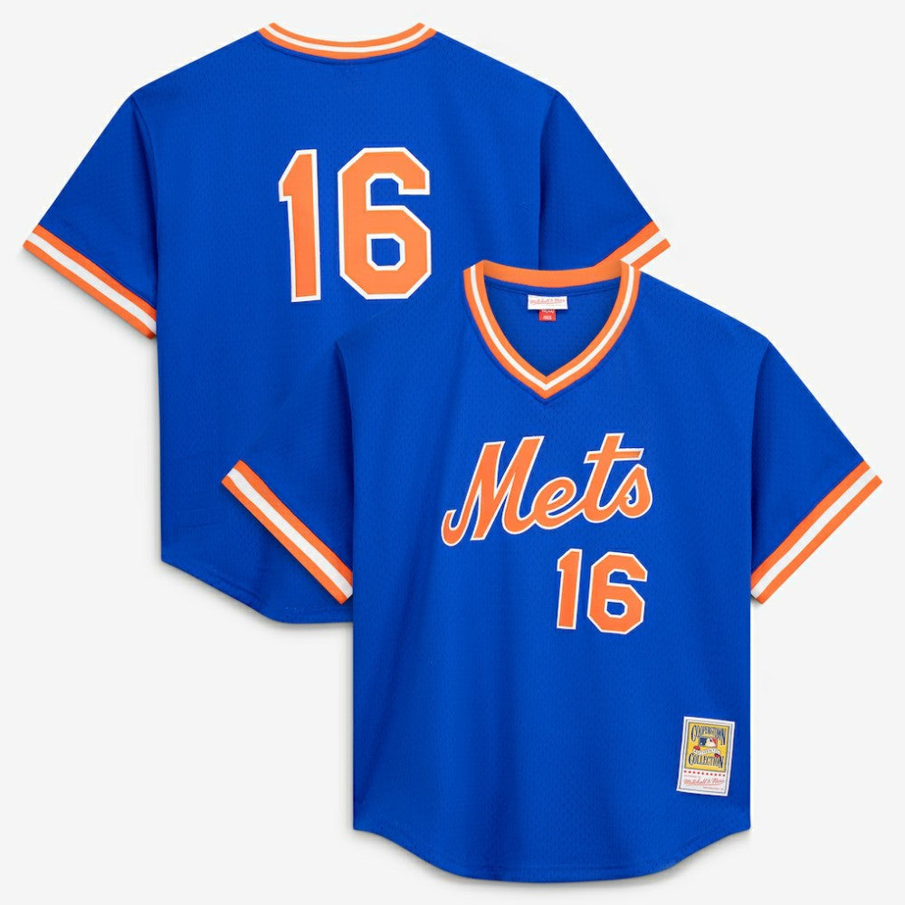 Dwight Gooden New York Mets Mitchell & Ness Authentic Batting Practice Jersey - MLB Jerseys
