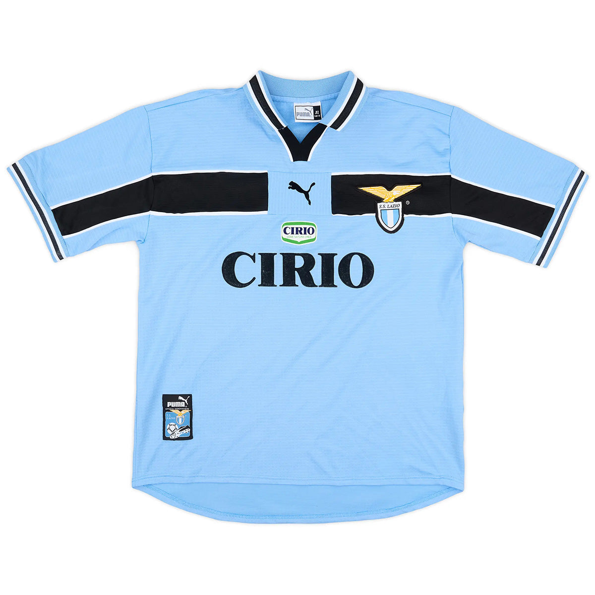 Mancini #10 Retro Lazio Home Jersey 1998/00
